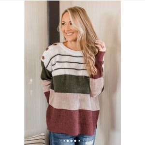 Staccato colorblock sweater